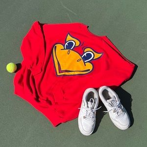 VINTAGE KU CREWNECK💙❤️